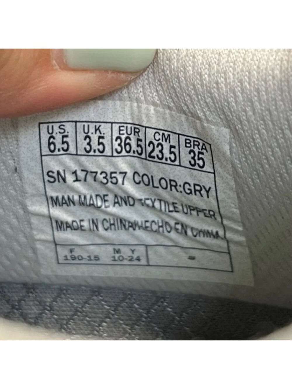 Skechers Street Shadow Stellar 90 Womens Size 6.5 Gray Running Shoes Sneakers